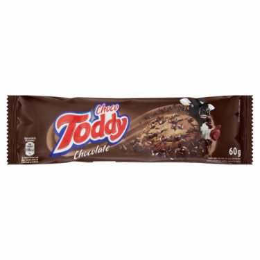 Biscoito Cookies Toddy 57g Chocolate