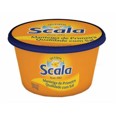 Manteiga Com Sal Scala 200G