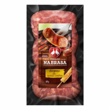 Linguiça Toscana Queijo Coalho Nabrasa Perdigão 600g
