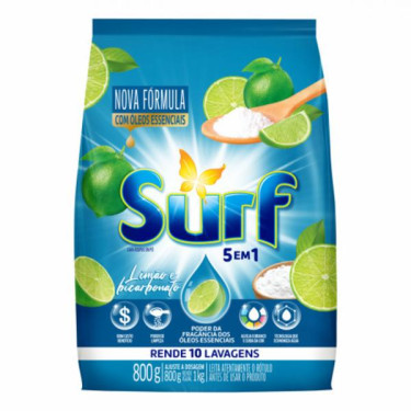 Sabão Po Surf Limao 800g
