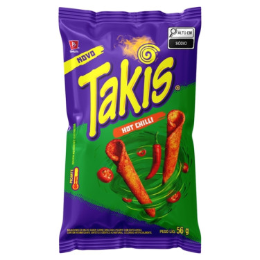 Salgadinho Hot Chillli Takis 56g