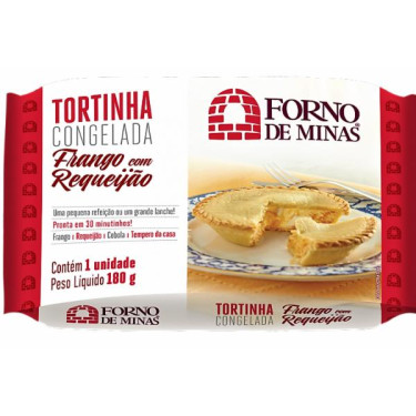 Tortinha Frango Requeijao Forno Minas 180g
