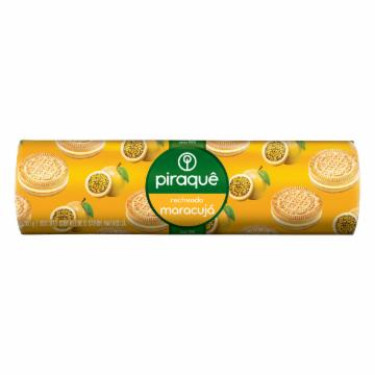 Biscoito Piraque 160g Recheado Maracuja