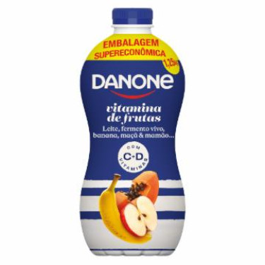 Iogurte Danone 1250G Vitamina Frutas