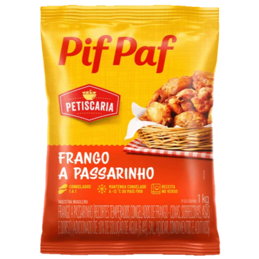 Frango Passarinho Temperado Pif Paf 1kg