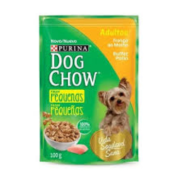 Ração Dog Chow 100G Sache Molho Frango Raças pequenas