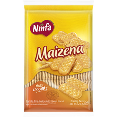 Biscoito Ninfa 700G Maizena
