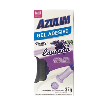 Desinfetante Gel Adesivo Ap.Lavanda Azulim  Start 37g