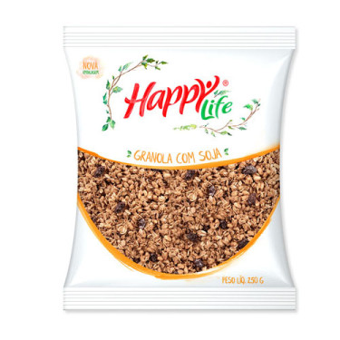 Granola Happy Life 250G Soja