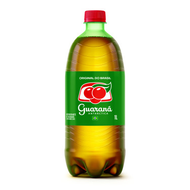 Refrigerante Antárctica 1 Litro Guaraná Ambev