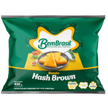 Batata Hash Brown Cong.Bem Brasil 430g