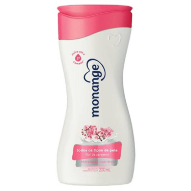 Loção Hidratante Monange 200ml Flor de Cerejeira