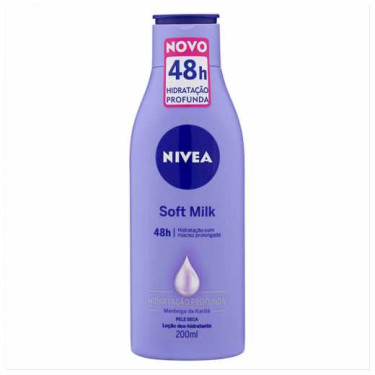 Loção Nivea Body Milk Soft 200ML