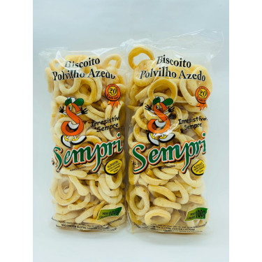 Biscoito Sempri Polvilho Azedo Argolinha 100G