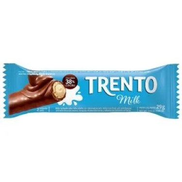 Biscoito Wafer Milk Trento 29g