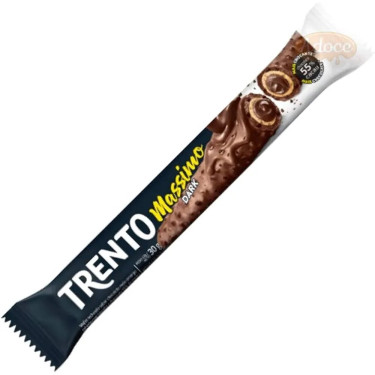 Biscoito Wafer Massimo Dark Trento 25g