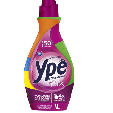 Amaciante Concentrado Pink Ype 1L