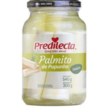 Palmito Inteiro Pupunha Predilecta 300g