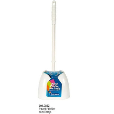 Escova Sanitária Pincel C/Suporte 862 Santa Maria