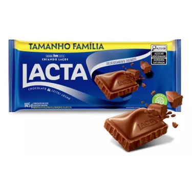 Chocolate Leite Lacta 145g