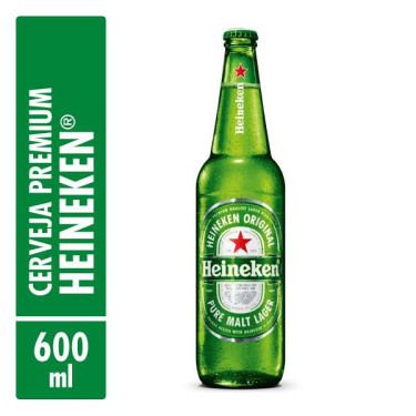 Cerveja Heineken 600ML Garrafa    (Retornável )