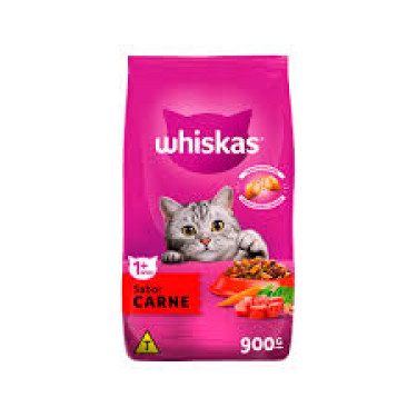 Ração Carne Whiskas 900g
