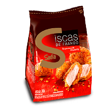 Iscas Empanadas de Frango Sadia Picante 300g