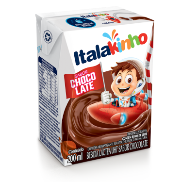 Bebida Láctea Chocolate Italakinho 200ml