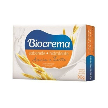 Sabonete Biocrema 90g Aveia Leite