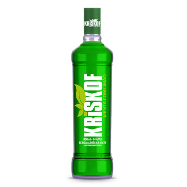 Vodka Kriskof 900ml Menta Limão 