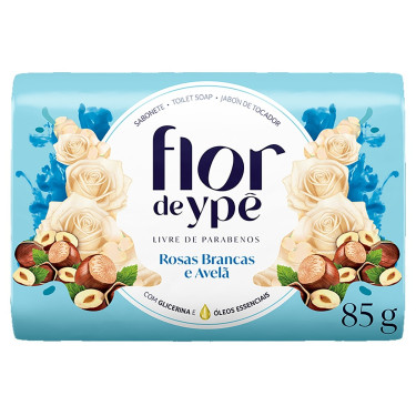 Sabonete Flor Rosas Brancas Flor Ype 85g