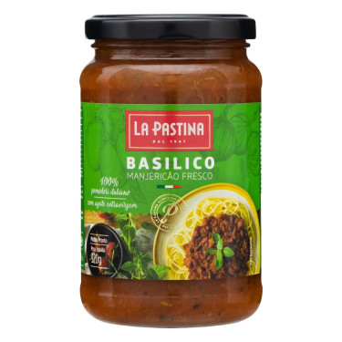 Molho Manjericao La Pastina 320g