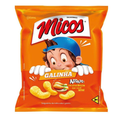 Salgadinho Galinha Micos 120g
