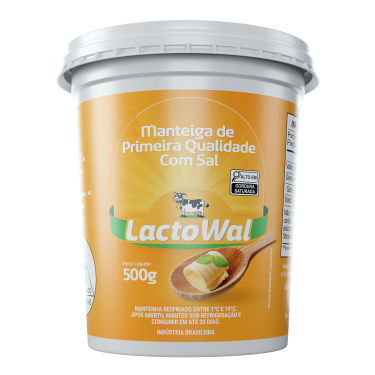 Manteiga Lactowal 500g