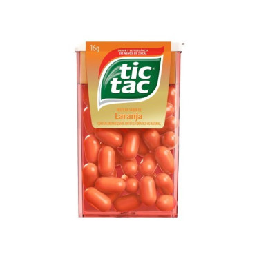 Bala Tic Tac 16G Laranja 