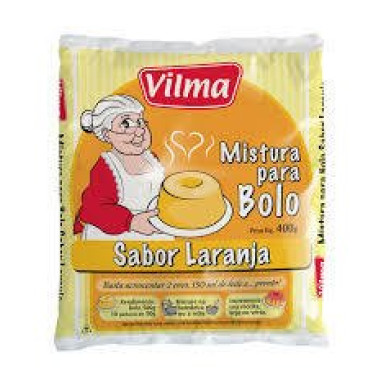 Mistura Bolo Vilma 400G Laranja