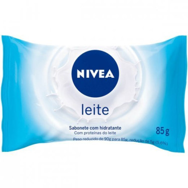 Sabonete Nivea 85g Hidratante Leite 