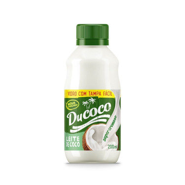Leite Coco Ducoco 200Ml Vidro 