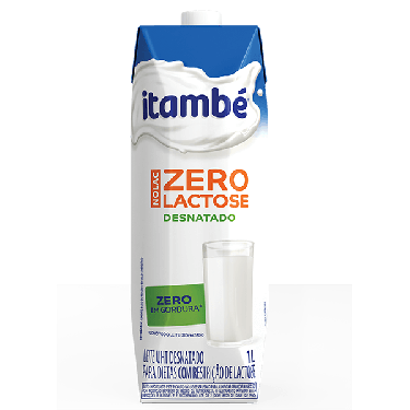Leite Uht Itambé Zero Lactose 1L Desnatado