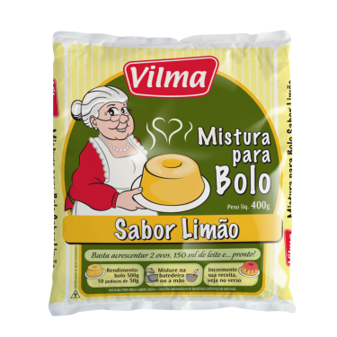 Mistura Bolo Vilma 400G Limão