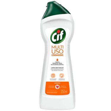 Limpador Saponaceo Cremoso Cif 250ML Laranja