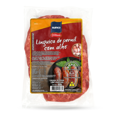 Linguiça Premiada Pernil Alho Suinco 600g