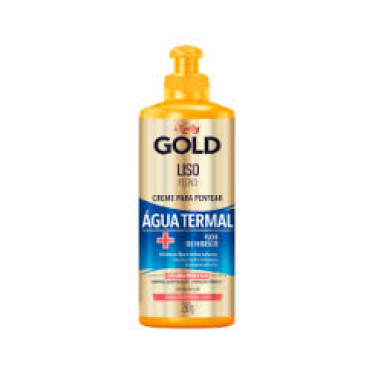 Creme Pentear Niely Gold 280G Liso Pleno com Aguas Termais