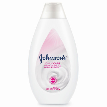 Loção Hidratante Johnsons 400ML Rosas Sabdola