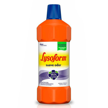 Desinfetante Lysoform 1L Suave Odor