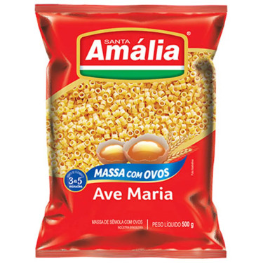 Macarrão Santa Amália 500g com Ovos Ave Maria