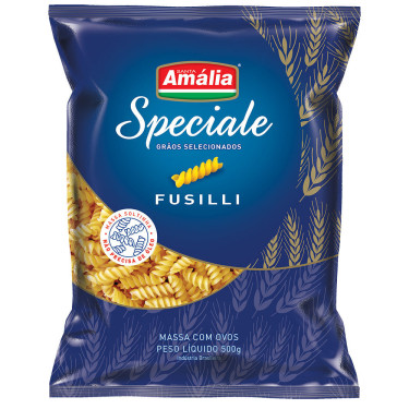Macarrão Santa Amália Sêmola Speciale Fusilli 500g