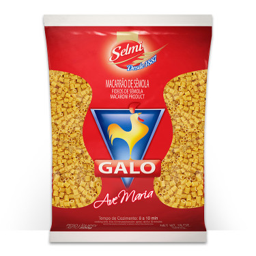Macarrão Sêmola Galo 500g Ave Maria 
