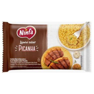 Macarrão Lamen Instantâneo Picanha  Ninfa 70g