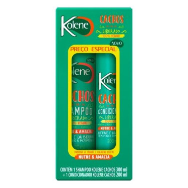 Kit Sh.300ml + Cond. 200ml Cachos Kolene